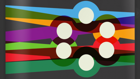 colourful representation of collaborating